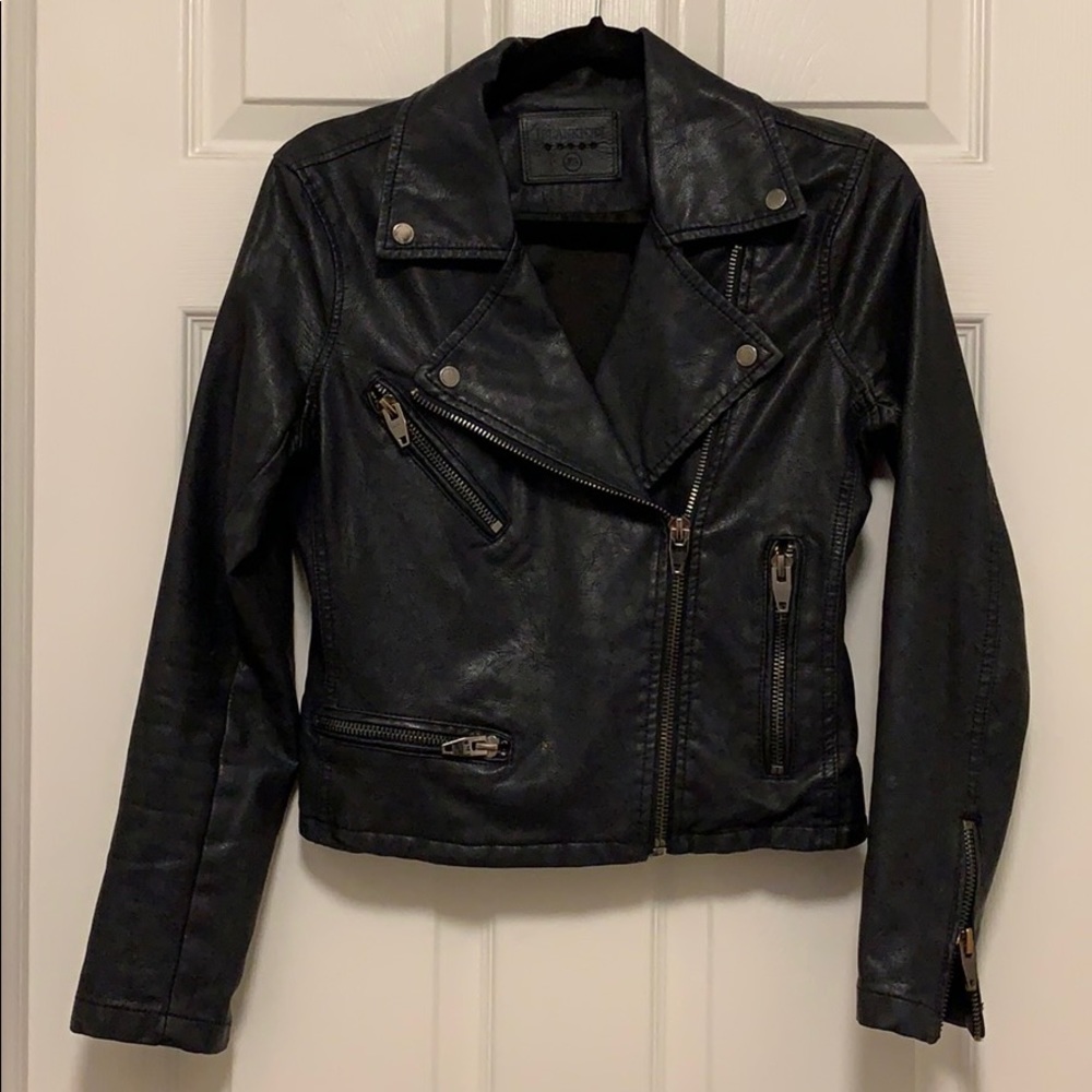 Faux Leather Jacket